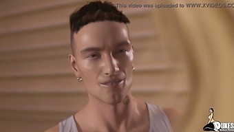 A Mature Bikergang Mother Masturbates Her Stepson Upon His Release From Jail In A Cartoon Video