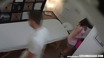 Steamy Encounter On A Massage Table With European Amateur Couple