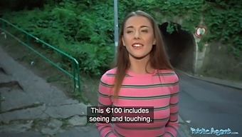 Pov Video Of Sybil Kailena Giving A Blowjob To A Stranger In Public