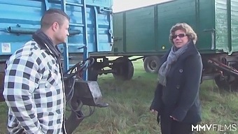 Amateur German Grandma Enjoys Youthful Company