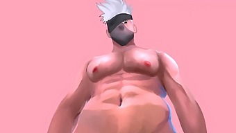 大きな天然のおっぱいを持つアニメガールが、変態ビデオでカカシの巨大なペニスを楽しんでいます。