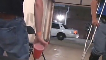 Interracial Group Sex Party With Intense Fucking