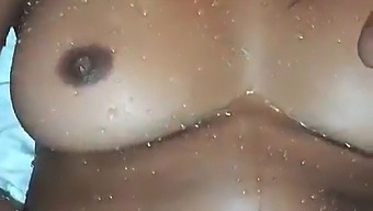 African American Woman Ejaculates Profusely While I Climax