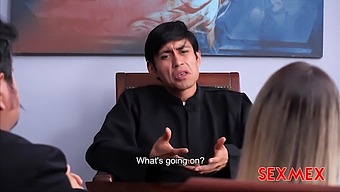 Kourtney Love Seduces A Priest In A Brutal Sex Scene