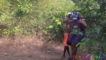 Ebony Bbw Gets Pounded Hard Outdoors