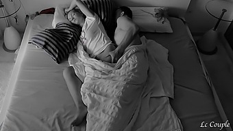 Intimate Moment Caught On Hidden Camera As Couple Gets Intimate In Their Bedroom