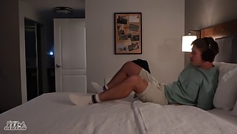 Accidental Room Swap Results In Passionate And Natural Sex In A Hotel Room At Midnight.