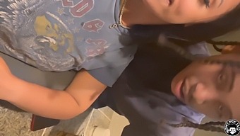 Stepmother With Big Breast Lets Her Stepson To Fuck Her While Father Is At Work. Part 2.