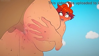 A Hentai Animation Depicts A Gender-Changed Homeless Man Getting Pleasure From A Trash-Dwelling Woman