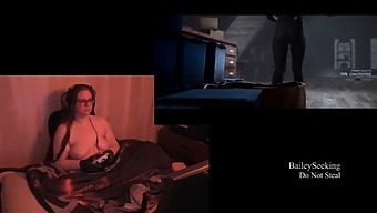 Natural Tits And Big Ass Get Naked In Quarry Game