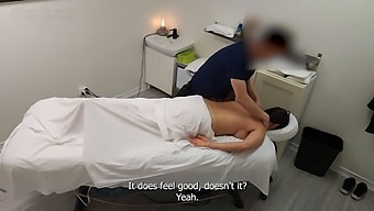 Emma Returns For Another Session With Her Masseur, A Busty And Flirtatious Milf