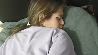 I Have Rough Anal Sex With My Attractive Little Stepsister On The Furniture During Our Stepfathers' Absence At A Party.