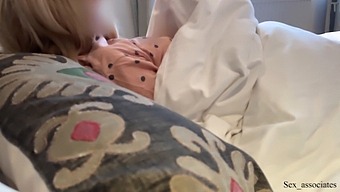 Intimate Encounter Between A Stepmom And Stepson In A Shared Hotel Bed