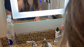 A Provocative Bridesmaid Steals Away For A Quick Oral Pleasure Session