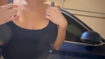 A Horny Neighbor Satisfies Me And Then I Have To Drink A Second Load In A Cup.