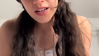 Beautiful Step-Sis Quinn Finite Has Two Fantastic Orgasms With Your Help While She Is On Her Sick Bed.