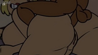 Creampie And Anal Sex In Animated Porn Movie